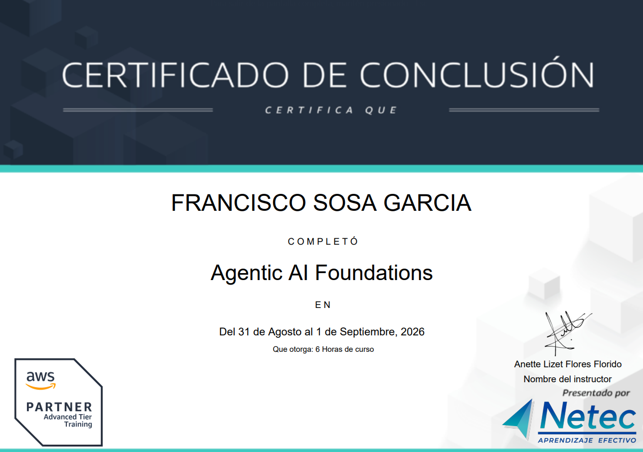 Agentic AI Foundations